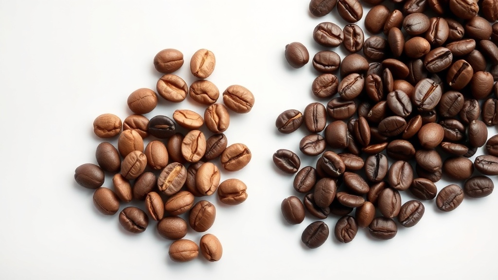 커피 추출 시 카페인 함량의 변화를 시각화한 실험적인 분위기의 사진